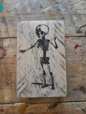 Open image in slideshow, Skeletons Mini Wall Art
